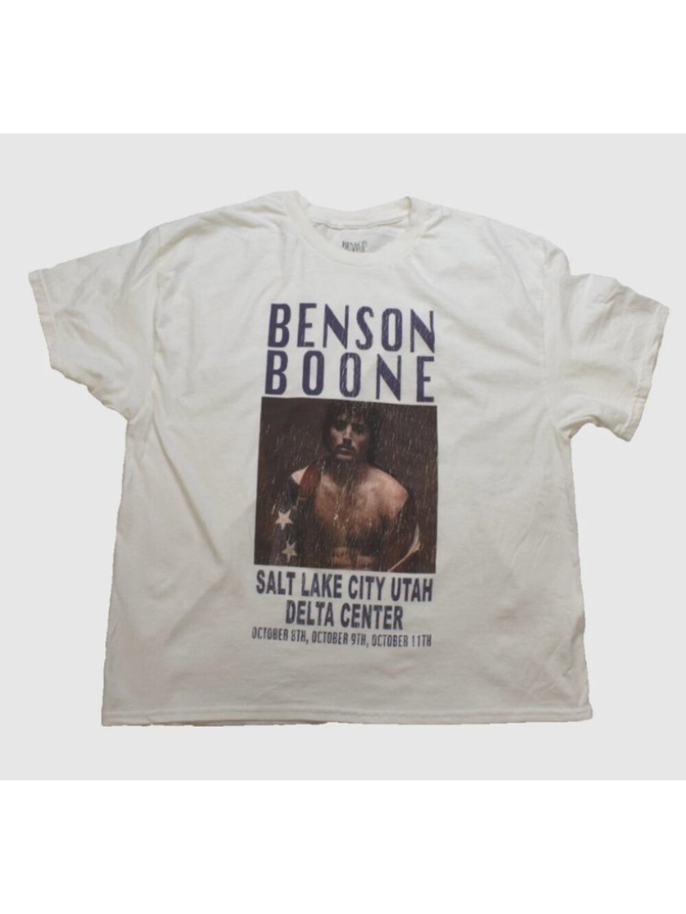 Benson Boone Womens Salt Lake City Delta Center 3 Nights Tour Shirt New XL